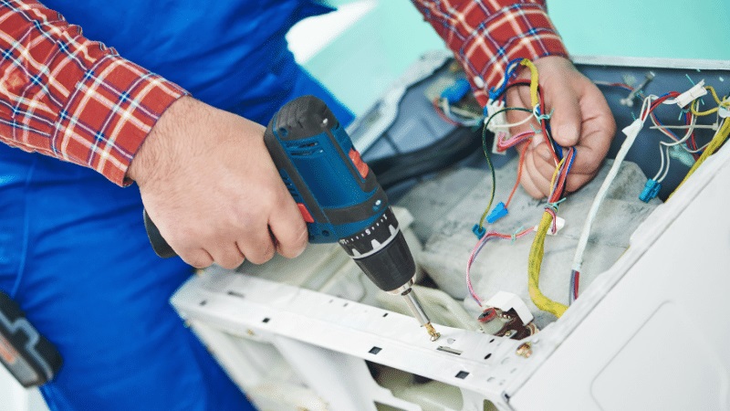 Sultanbeyli Fondital Fondital çamaşır makinesi kart tamiri – Su almama arızası orijinal parça ile giderildi. - Teknik servis örneği